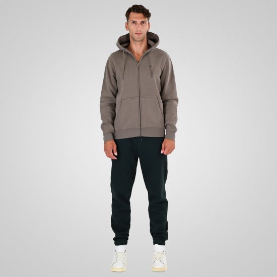 Double Outfitters MPAN-6055 Pantaloni de trening Verde închis - Pantaloni trening - Pantaloni Trening Bărbați Mărimi Mari