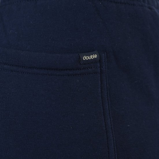 Double Outfitters MPAN-6055 Pantaloni de trening Albastru marin - Pantaloni trening - Pantaloni Trening Bărbați Mărimi Mari