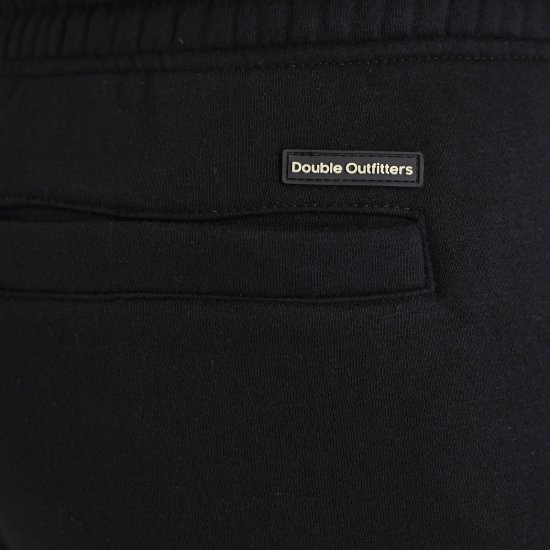 Double Outfitters MPAN-6056 Pantaloni de trening Negru - Pantaloni trening - Pantaloni Trening Bărbați Mărimi Mari