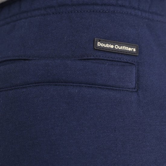 Double Outfitters MPAN-6056 Pantaloni de trening Albastru marin - Pantaloni trening - Pantaloni Trening Bărbați Mărimi Mari