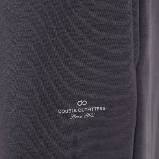 Double Outfitters MPAN-6057 Pantaloni de trening Antracit - Pantaloni trening - Pantaloni Trening Bărbați Mărimi Mari