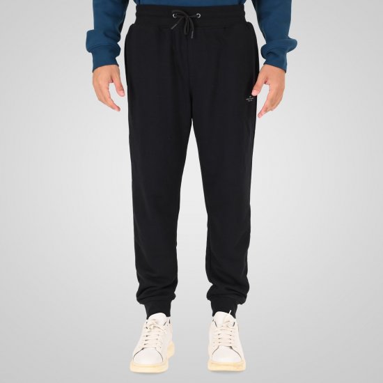 Double Outfitters MPAN-6057 Pantaloni de trening Negru - Pantaloni trening - Pantaloni Trening Bărbați Mărimi Mari