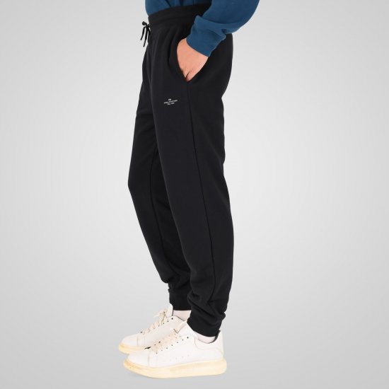 Double Outfitters MPAN-6057 Pantaloni de trening Negru - Pantaloni trening - Pantaloni Trening Bărbați Mărimi Mari