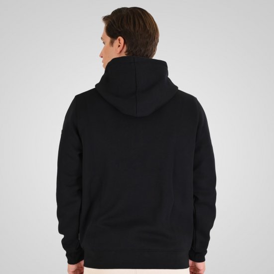 Double Outfitters MTOP-1160 Hanorac cu glugă și fermoar Negru - Pulovere & hanorace - Pulovere & Hanorace Bărbați Mărimi Mari