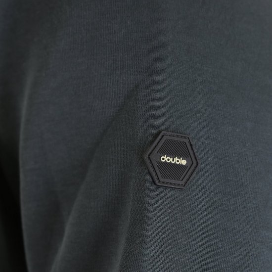 Double Outfitters MTOP-1160 Hanorac cu glugă și fermoar Verde închis - Pulovere & hanorace - Pulovere & Hanorace Bărbați Mărimi Mari