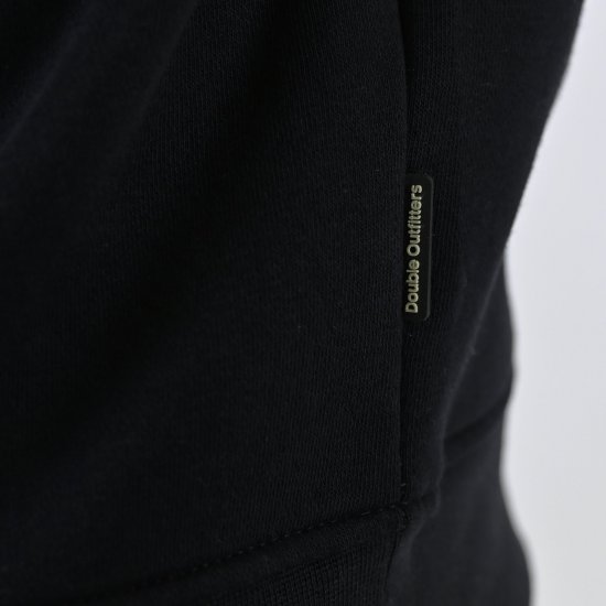 Double Outfitters MTOP-1163 Hanorac cu fermoar scurt Negru - Pulovere & hanorace - Pulovere & Hanorace Bărbați Mărimi Mari