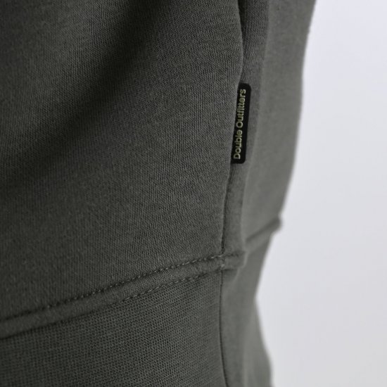 Double Outfitters MTOP-1163 Hanorac cu fermoar scurt Kaki - Pulovere & hanorace - Pulovere & Hanorace Bărbați Mărimi Mari