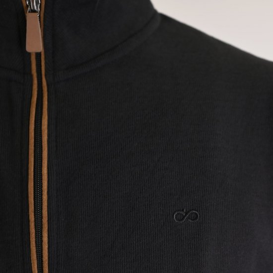 Double Outfitters SEL-1168 Hanorac cu fermoar Negru - Pulovere & hanorace - Pulovere & Hanorace Bărbați Mărimi Mari