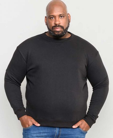 Rockford Sweat Sweatshirt Black - Pulovere & hanorace - Pulovere & Hanorace Bărbați Mărimi Mari