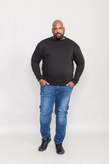 Rockford Sweat Sweatshirt Black - Pulovere & hanorace - Pulovere & Hanorace Bărbați Mărimi Mari