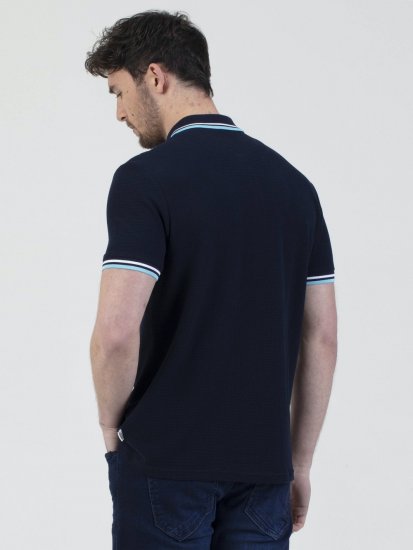 Mish Mash Stockholm Polo Navy - Tricouri polo - Tricouri Polo Bărbați Mărimi Mari