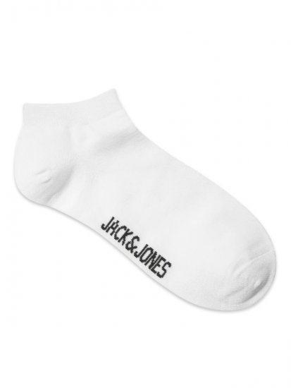 Jack & Jones Basic Șosete scurte din bambus Alb 5-pack - Lenjerie intimă & costum baie - Lenjerie Intimă Bărbați Mărimi Mari