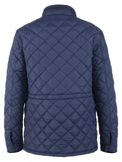 D555 Dalwood Quilted Jacket With Zip Away Hood - Geci - Geci Bărbați Mărimi Mari