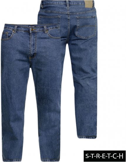 Rockford Carlos Stretch Jeans Blue - Blugi & pantaloni - Blugi & Pantaloni Bărbați Mărimi Mari