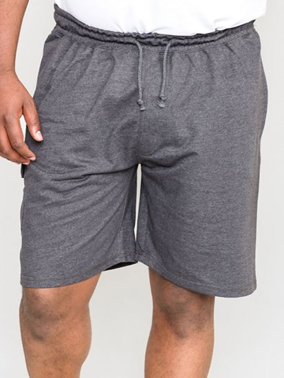 D555 John "Lightweight" Jog shorts Grey - Pantaloni trening - Pantaloni Trening Bărbați Mărimi Mari
