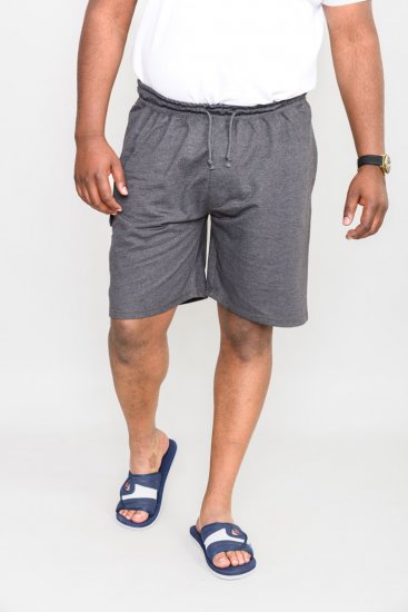 D555 John "Lightweight" Jog shorts Grey - Pantaloni trening - Pantaloni Trening Bărbați Mărimi Mari
