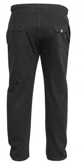 D555 Rory "Lightweight" Joggers Black - Pantaloni trening - Pantaloni Trening Bărbați Mărimi Mari