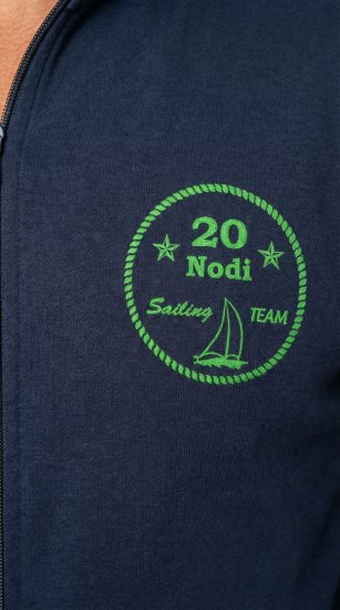 20 Nodi Ostro Stretch Fleece Cotton Tracksuit Navy - Treninguri - Treninguri Bărbați Mărimi Mari