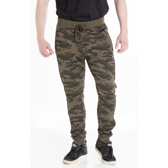 D555 Sutton Sweatpants Camo - Pantaloni trening - Pantaloni Trening Bărbați Mărimi Mari
