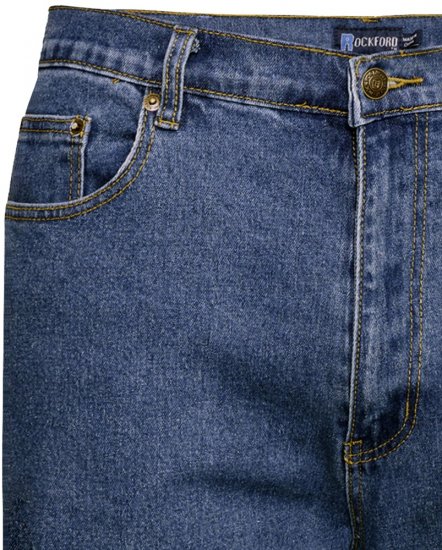 Rockford Carlos Stretch Jeans Blue - Blugi & pantaloni - Blugi & Pantaloni Bărbați Mărimi Mari