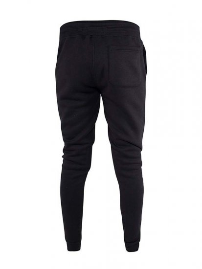D555 Brandon Sweatpants with Tapered leg Black - Pantaloni trening - Pantaloni Trening Bărbați Mărimi Mari