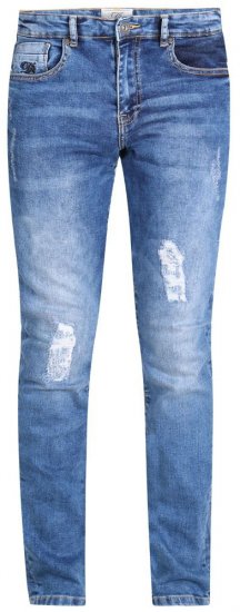 D555 Boxwell Ripped Jeans Stonewash - Blugi & pantaloni - Blugi & Pantaloni Bărbați Mărimi Mari