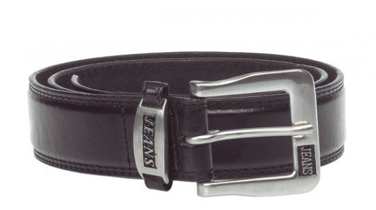 D555 Kenny Jeans Belt Black, 4cm - Curele - Curele Bărbați Mărimi Mari