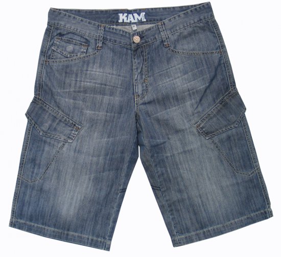 Kam Jeans Alvin Shorts - Pantaloni scurți - Pantaloni Scurți Mărimi mari Bărbați 