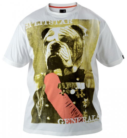 Split Star Dog T-shirt - Tricouri - Tricouri Bărbați Mărimi Mari