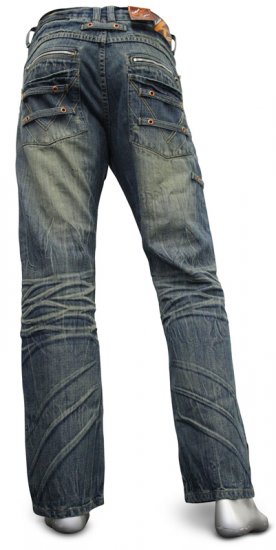 K.O. Jeans 1792 Dirt Wash - Blugi & pantaloni - Blugi & Pantaloni Bărbați Mărimi Mari