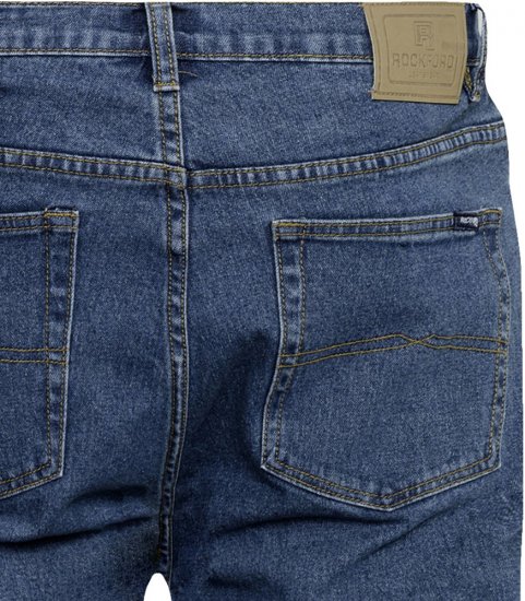 Rockford Carlos Stretch Jeans Blue - Blugi & pantaloni - Blugi & Pantaloni Bărbați Mărimi Mari