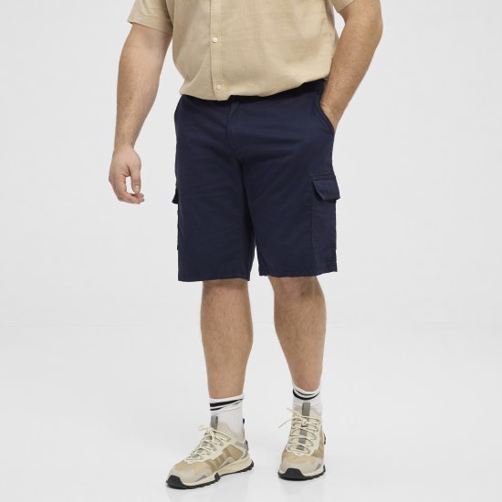 North Latitude 51133 pantaloni scurți cargo bleumarin - Pantaloni scurți - Pantaloni Scurți Mărimi mari Bărbați 