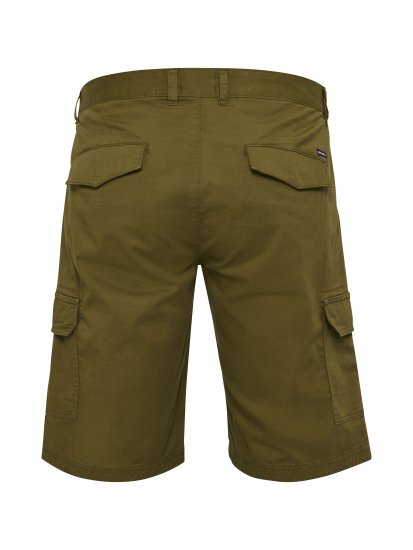 North Latitude 51133 pantaloni scurți cargo verde militar - Pantaloni scurți - Pantaloni Scurți Mărimi mari Bărbați 