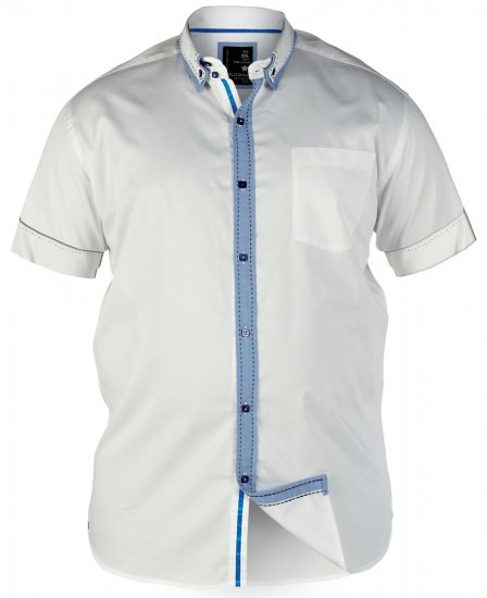 Split Star Enzo White - Cămăși - Cămăși Bărbați Mărimi Mari