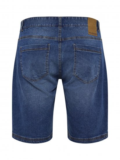 North Latitude 51336 pantaloni scurți denim albaștri - Pantaloni scurți - Pantaloni Scurți Mărimi mari Bărbați 