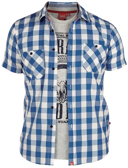 D555 Emerson Tee + Shirt - Cămăși - Cămăși Bărbați Mărimi Mari