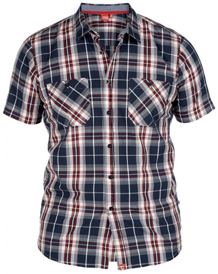 D555 Kennedy Tee + Shirt - Cămăși - Cămăși Bărbați Mărimi Mari