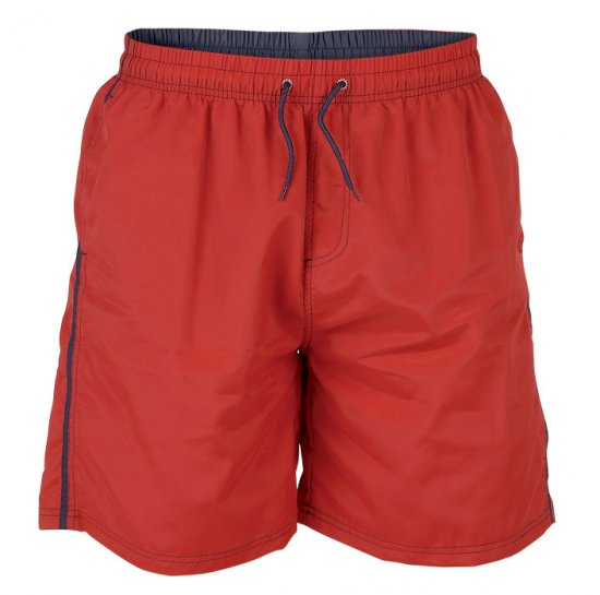D555 Yarrow Swimshorts Red - Lenjerie intimă & costum baie - Lenjerie Intimă Bărbați Mărimi Mari