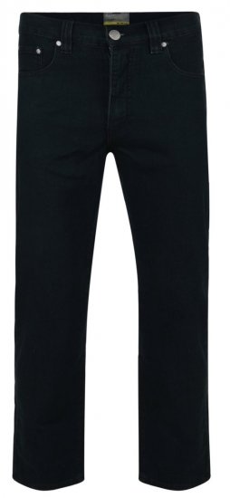 Kam Jeans 101 Stretch Jeans Black - Blugi & Pantaloni - Blugi & Pantaloni Bărbați Mărimi Mari