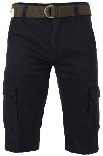 Kam Jeans 379 Shorts Black - Pantaloni scurți - Pantaloni Scurți Mărimi mari Bărbați 