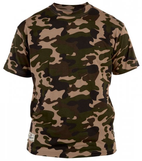Duke Camo T-shirt Jungle - Tricouri - Tricouri Bărbați Mărimi Mari