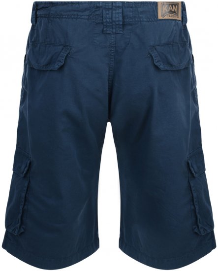 Kam Jeans 388 Shorts Navy - Pantaloni scurți - Pantaloni Scurți Mărimi mari Bărbați 