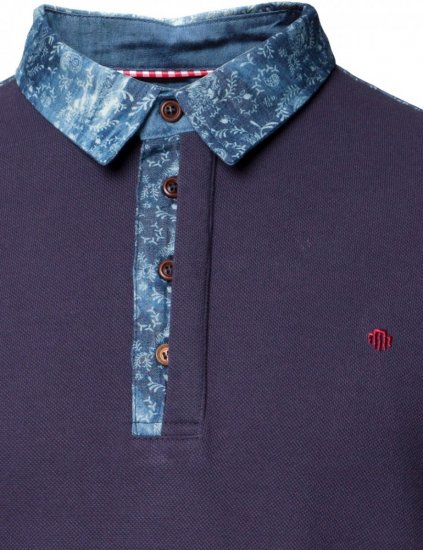 Mish Mash Trafalgar Navy - Tricouri polo - Tricouri Polo Bărbați Mărimi Mari