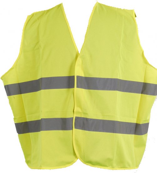 Marc & Mark Hi-Vis Vest Yellow - Haine de lucru - Haine de lucru Bărbați Mărimi Mari