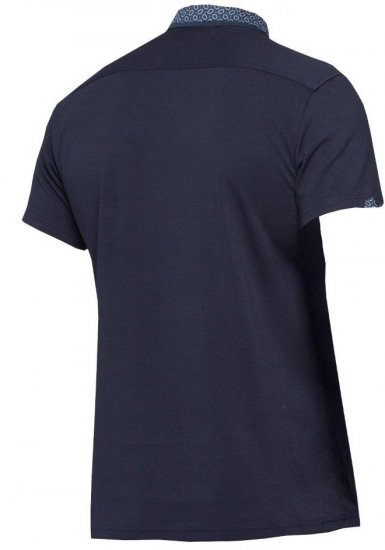 Mish Mash Fallacy Blue - Tricouri polo - Tricouri Polo Bărbați Mărimi Mari