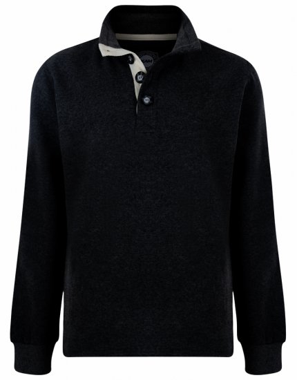 Kam Jeans Black 787 - Pulovere & hanorace - Pulovere & Hanorace Bărbați Mărimi Mari