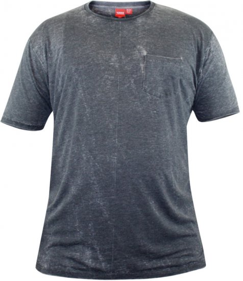 D555 Mavi T-shirt Grey with Pocket - Tricouri - Tricouri Bărbați Mărimi Mari