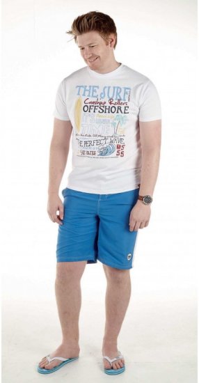 D555 Jordan T-shirt White - Tricouri - Tricouri Bărbați Mărimi Mari