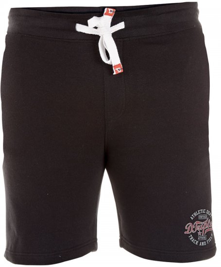 D555 Troy Black Short - Pantaloni trening - Pantaloni Trening Bărbați Mărimi Mari