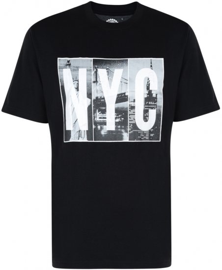 Kam Jeans NYC T-shirt - Tricouri - Tricouri Bărbați Mărimi Mari